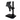 17.2-110.5X 8.3 Megapixels CMOS LED Reflection Light Track Stand Upright Digital Microscope, SKU DM02080121, three quarter front view