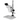 6.7-45X Post Stand Binocular Zoom Stereo Microscope, SKU SZ02020221, three quarter front view