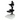 Microscope Track Stand, 39mm Focus Rack, Coarse Focus XY Stage, LED Light Base, SKU ST02112011, three quarter front view
